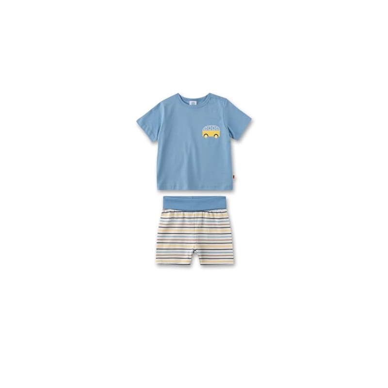 Sanetta Baby Boys Short Pyjamas, blue