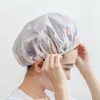 Water drop hair cap shower bath cap for bathroom / 물방울 헤어캡 샤워 목욕캡 욕실용