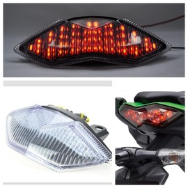 TOPZONE For KAWASAKI ZR1000 Z1000 /Z1000ABS; KLE650 Versys 650; Ninja 1000; ZX1000 Z1000SX; LED Rear Lamp Brake TaillLight + Integrated Turn Signal