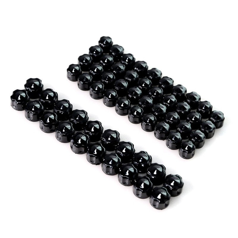 Motorcycle ABS Engine Bolt Caps Cover Compatible for Harley Softail