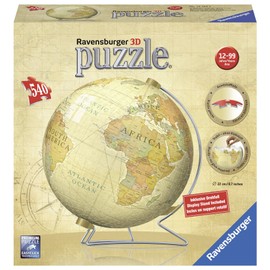 Ravensburger Vintage Globe 3D Puzzle (540-Piece)