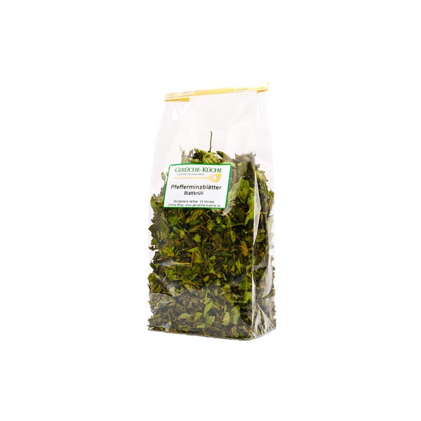 Pfefferminzblätter geschnitten | 50g | Pfefferminztee lose | Pfefferminze getrocknet