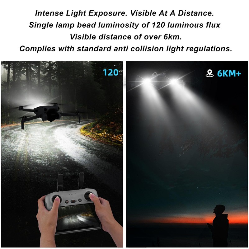 Strobe Drone Light, LED Drone Flash Light for Drones Night