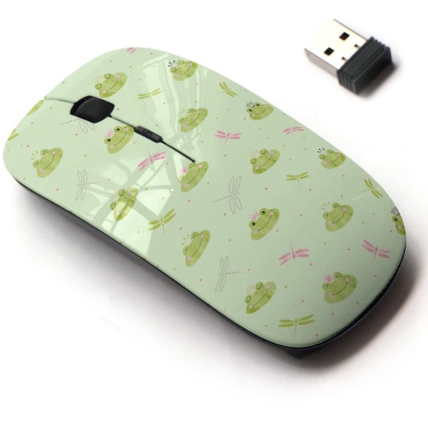 CJCBROES 2.4G Wireless Mouse with Cute Pattern Design for All