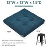 baibu 12 Inches Square Seat Cushion Set of 2, Super