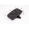 Kinglemc Front Rear Rider Passenger Floorboard FootPeg for Victory /