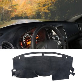 DWKJMYCP Dash Cover Mat Custom Fit for 2009-2015 Nissan Maxima with Cutout for Sensors, Dashboard Cover Pad Carpet Protector