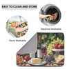 Dish Drying Mat, Red Wine Pattern Drying Mat Absorbent Reversible