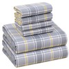 RUVANTI Flannel Sheets King Size 6 Pcs - 100% Cotton