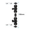 CAMVATE 360 Degree 1/4" Articulating Magic Arm Mount Adapter for