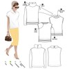Style Arc Sewing Pattern - Esme Designer Knit Top (Sizes