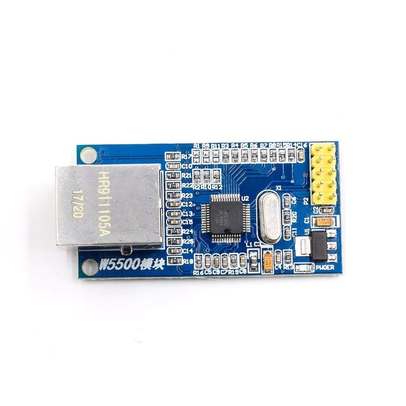 TECNOIOT 2pcs W5500 Ethernet Network Module TCP/IP 51 / STM32