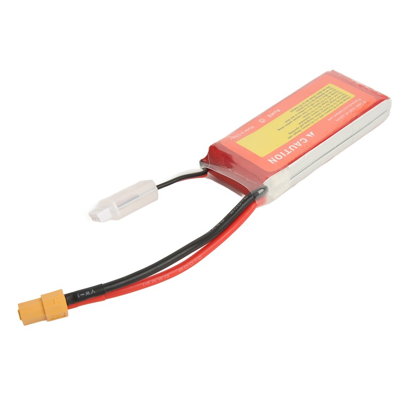 11.1V 1500mAh 100C 3S LiPo Battery with XT60 Plug Accessory
