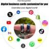 Tungsten Ring Digital Business Card - Waterproof NFC Ring -