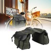 Multifunction Large Capacity Canvas Saddle Bag Bike Pannier Bag for