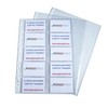 Exacompta - Ref 55046E - Polypropylene Specialist Business Card Punched