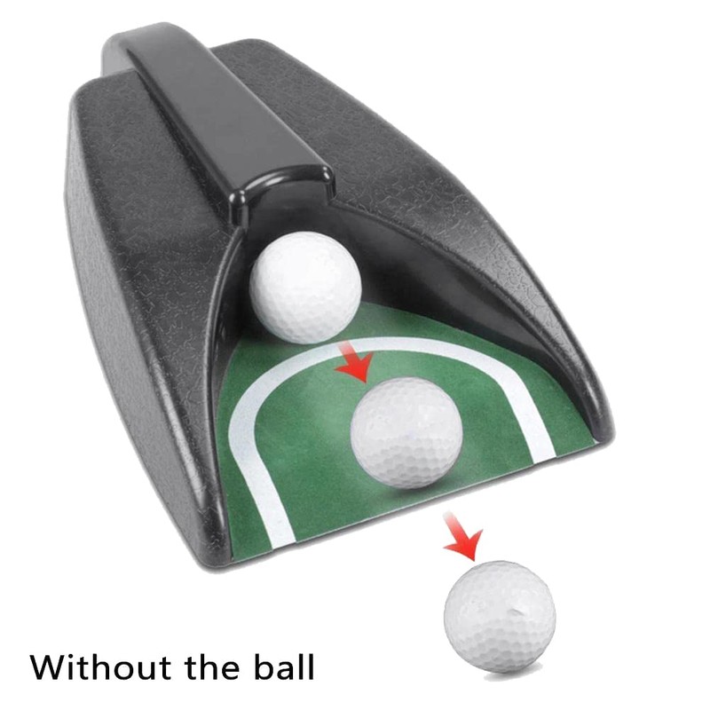 Lyaciomn Automatic Training Tool Golf Putting Cup Practice Putter Set
