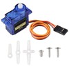 Diitao 2PCS SG90 9g Servo Motor Micro Servo Metal Geared