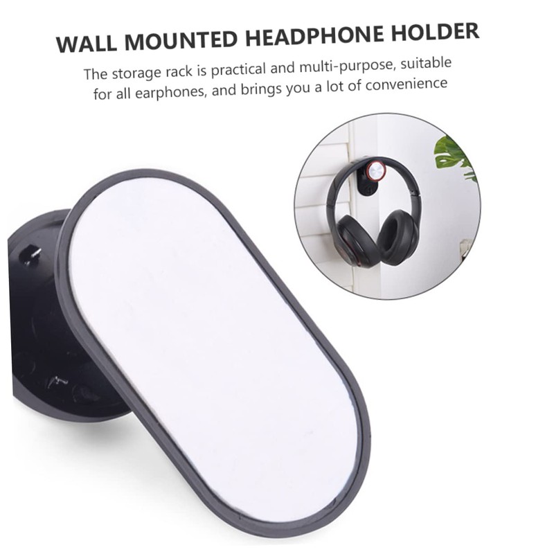 LABRIMP Headphone Hanger Mount Earphone Rack for Desktop Organization Headset