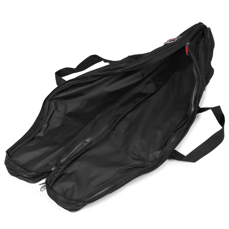 3 Layers Fishing Pole Bag Portable Folding Rod Carry Case