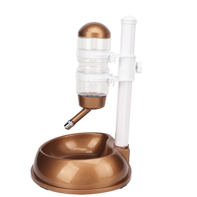 Pet Standing Water Dispenser Bowl Height Adjustable Multifunction Dog Automatic