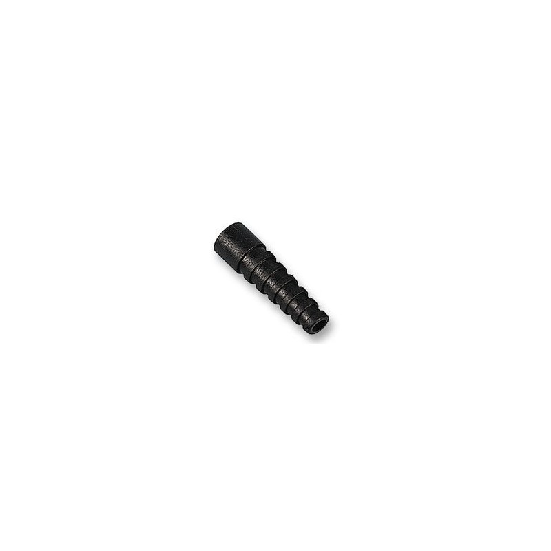 BNC/RG58 Strain Relief/Black | Strain Relief Connector Accessories 10 Pack