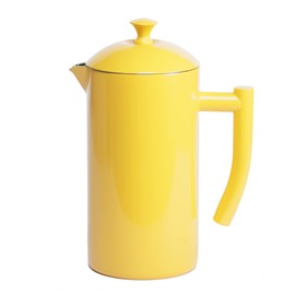 Frieling Double-Walled Stainless Steel French Press Coffee Maker - Sunshine Yellow - 34 fl oz. - Camping French Press - Insulated French Press
