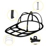 LONGD Baseball Cap Washer Cage - Sturdy Frame Laundry Protector