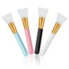 Silicone Face Mask Applicators, Flexible Facial Mud Masks Applicator, Hairless