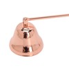 6pcs Candle Extinguisher Rose Gold Rotatable Bell Shaped Candle Extinguisher