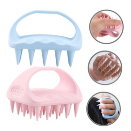 NOLITOY 2pcs Head Scrubber for Washing Hair Shower Scalp Massager Hair Massager Scalp Scrubber for Dandruff Small Scalp Massager Hair Exfoliator Hair Scalp Massager Hair Care