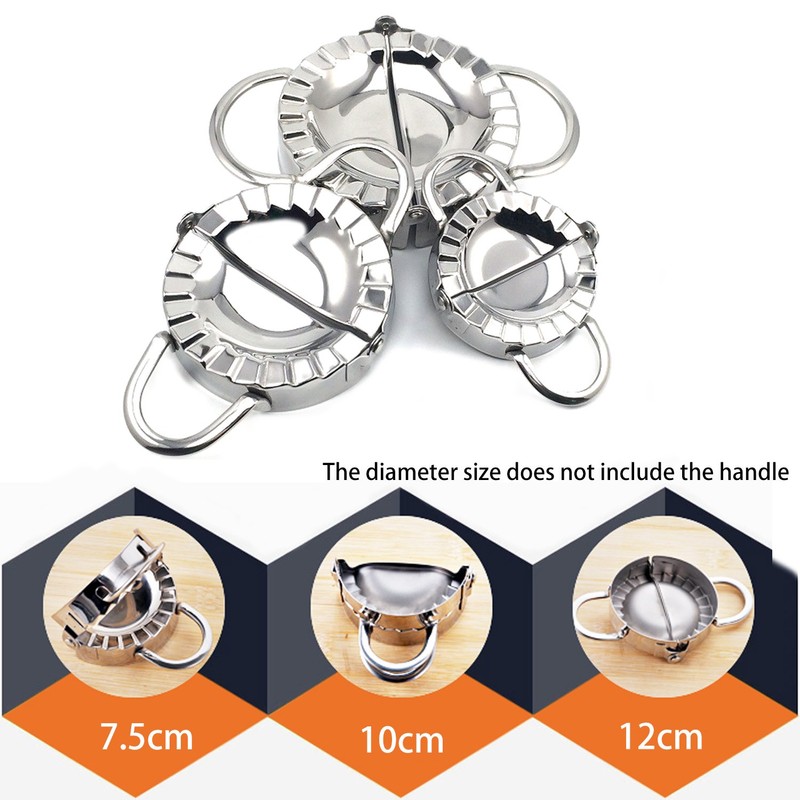 Best Utensils Stainless Steel Ravioli Mould Pierogi Dumpling Maker Wrapper