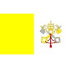 Vatican Flag with Grommets 3ft x 5ft