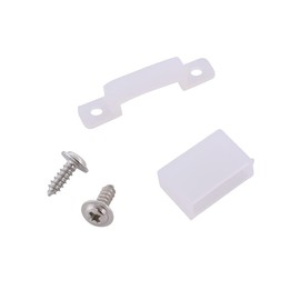 LED Strip Light Mounting Clip Rubber Kit with 14mm Wide and 4mm Deep, for Waterproof IP67 LED strip Light, (Not for non-Waterproof LED Strip Light)