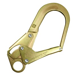 KwikSafety - Charlotte, NC - Bond N-3630 Rebar Hook (Double-Locking) Heat Treated Forged Steel Connector PPE Fall Arrest Hardware