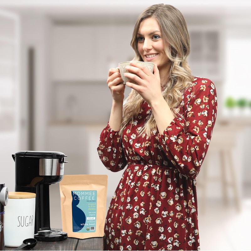 Mommee Coffee - Half Caf | Low Acid, Organic, Fair