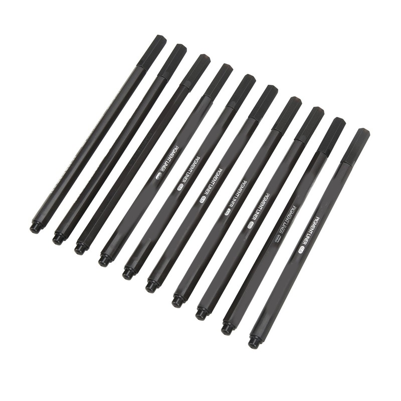 10Pcs Micro Line Pens Plastic Water Based Paint Fineliner Ink
