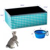 Pet Fit For Life Collapsible Portable Cat Litter Box (16"x12"x5")