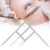 GAESHOW Tattoo Eyebrow Ruler, Microblading Tattoo Eyebrow Ruler, Golden Cut,