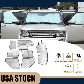 autopart2021 Full Window Sunshade Cover Shade Visor For Land Rover Discovery 4 LR4 L319 10-16