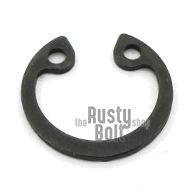 The Rusty Bolt Shop 13mm, Internal Circlip, Carbon Steel, Retaining Snap Ring, Inner, Retainer, Clip - 1