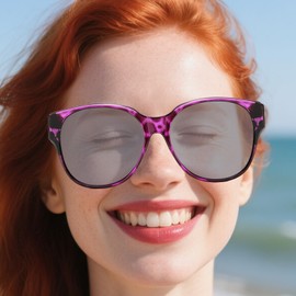 Polarized Sunglasses | Fashion Uv Blocking Sunglasses | Uv400 Lightweight Anti-Glare Eyewear for Driving Fishing Cycling Running Sports Beach Golf