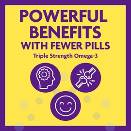 InnovixLabs InnovixLabs Triple Strength Omega 3 Supplement, Burpless Fish Oil for Women and Men - 900 mg EPA & DHA, Brain & Joint Support, Award Winning & Third-Party Tested, 200 Softgels