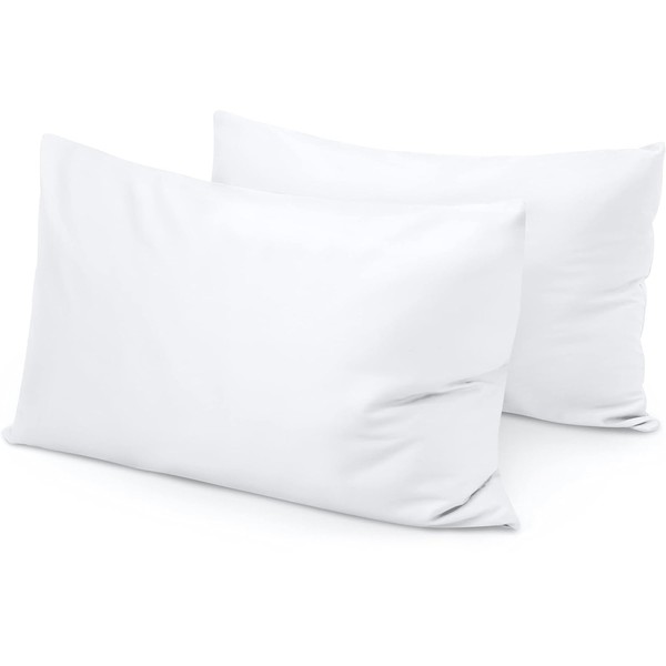 Travel Pillow Case 12x16 Size Egyptian Cotton Set of 2