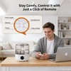 3L Top Fill Cool Mist Ultrasonic Humidifier for Bedroom, 30H