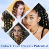 40pcs Adjustable Alloy Hair Clips and Rings for Braids