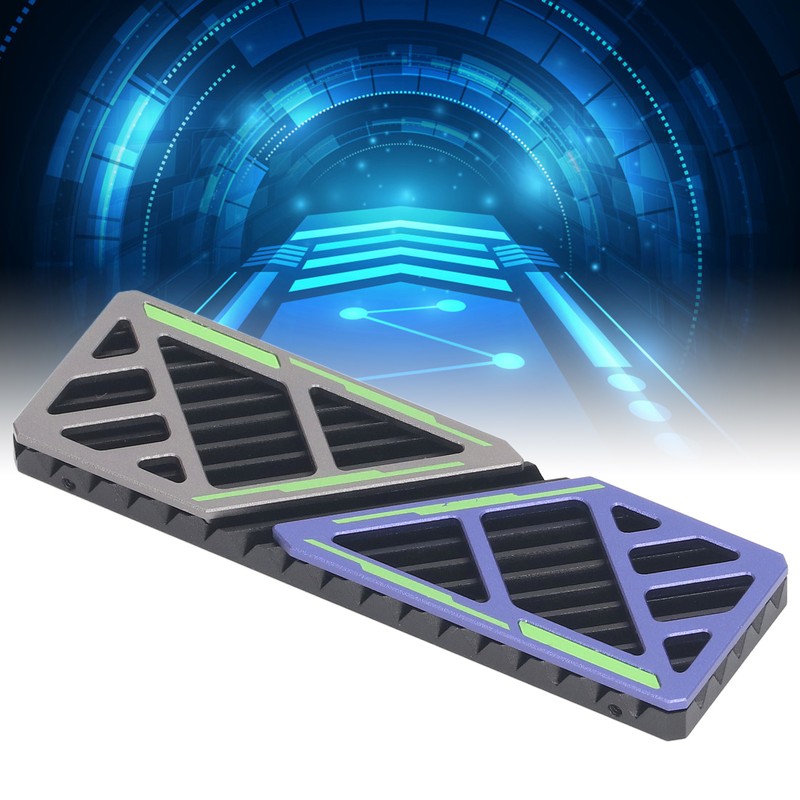 M.2 2280 SSD Heatsink Aluminium Alloy Fast Heat Dissipation M.2