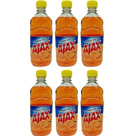 Ajaxx ( LOT of 6 Bottles ) Ajax ORANGE All Purpose Cleaner 16.9 oz Ea Bottle