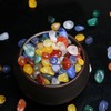 100G Mixed Agate Tumbled Stones - Decorative Gravel Crystals Bulk