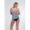 Sunflair Women's City Inka Tankini, Black (Schwarz/Weiss 901), 42B